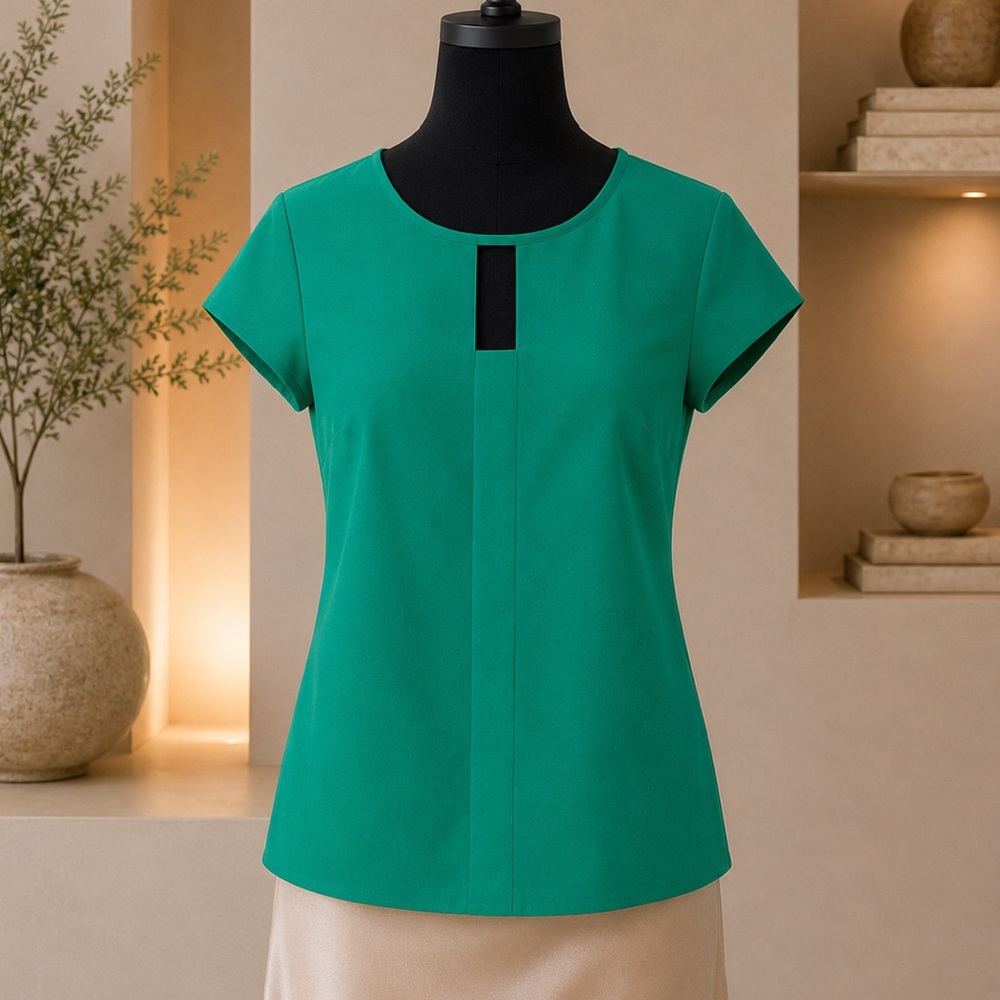 Like 🆕 Ann Taylor Keyhole Top Sz: 0 / Small